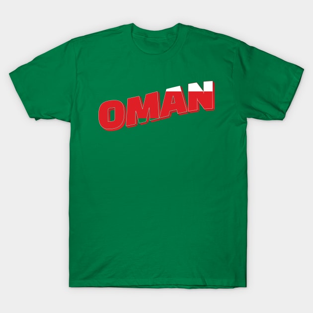 Oman Vintage style retro souvenir T-Shirt by DesignerPropo